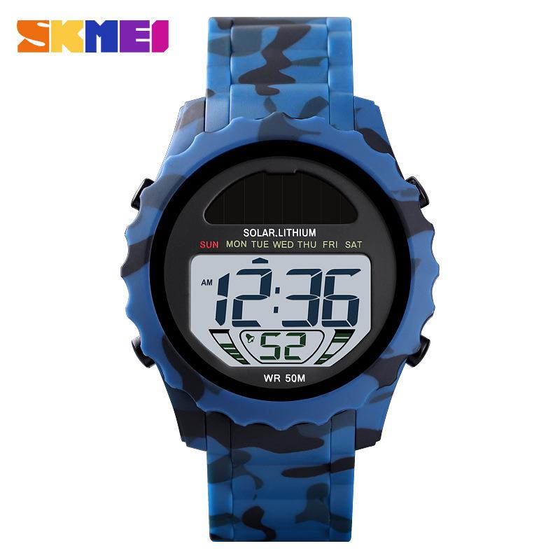 Горячая Распродажа Модные Многофункциональные Мужские Часы, Спортивные Часы с Солнечной Подзарядкой