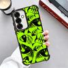 Horror Zombie Skeleton Green Soft Phone Case For Samsung A17 A27 A07 A37 A57 A16 A56 A15 A55 A14 A54 A13 A53 A26 A36 A25 A35 A24