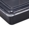 2er-Pack 8er-Becher Hohe quadratische Meal Prep Behälter BPA-frei Stapelbare Lebensmittelaufbewahrungsgläser Mikrowellen- und spülmaschinenfest 10 Stück