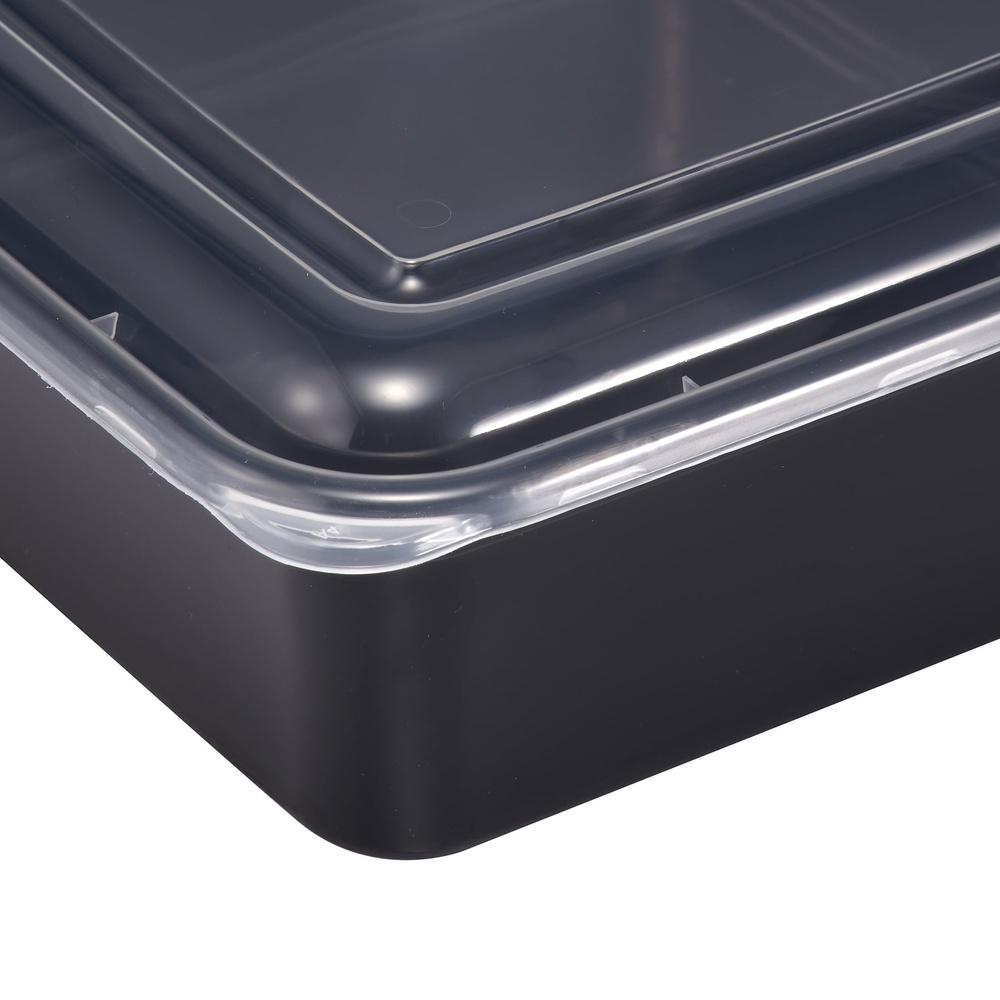 2er-Pack 8er-Becher Hohe quadratische Meal Prep Behälter BPA-frei Stapelbare Lebensmittelaufbewahrungsgläser Mikrowellen- und spülmaschinenfest 10 Stück
