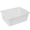 Red Qisheng Extra Thick Rectangular Bus Tub for Hotel Restaurants