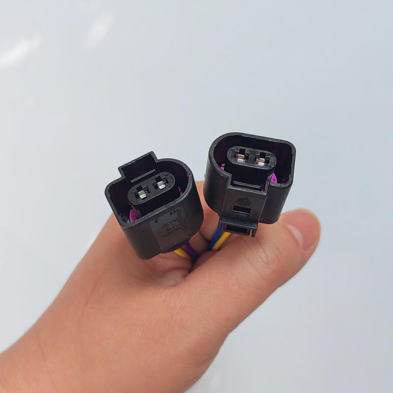 2Pcs 2Pin Connector Plug Socket For Volvo FH FM FL For Scania Mercedes Benz Truck For VW Magotan Golf Tiguan Passat Wires Wiring