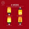 HOMLLY LED  Fire Flame Light Bulb (4 Modes Flickering) (X3PCS)