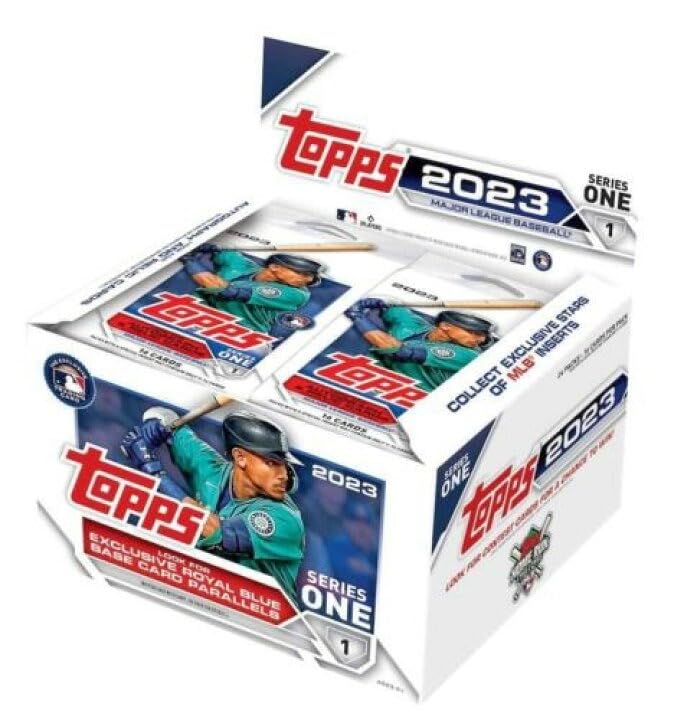 MLB 2023 Topps Series 1 Baseball Card Retail Box [Used]