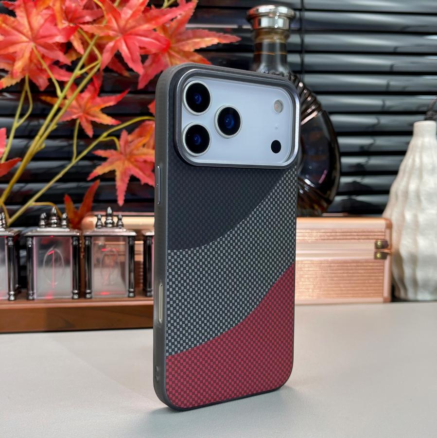 Grid Texture Woven Case for IPhone&Oppo&Vivo&Huawei&Xiaomi&Samsung Shockproof Protective Cover with Lens Protection