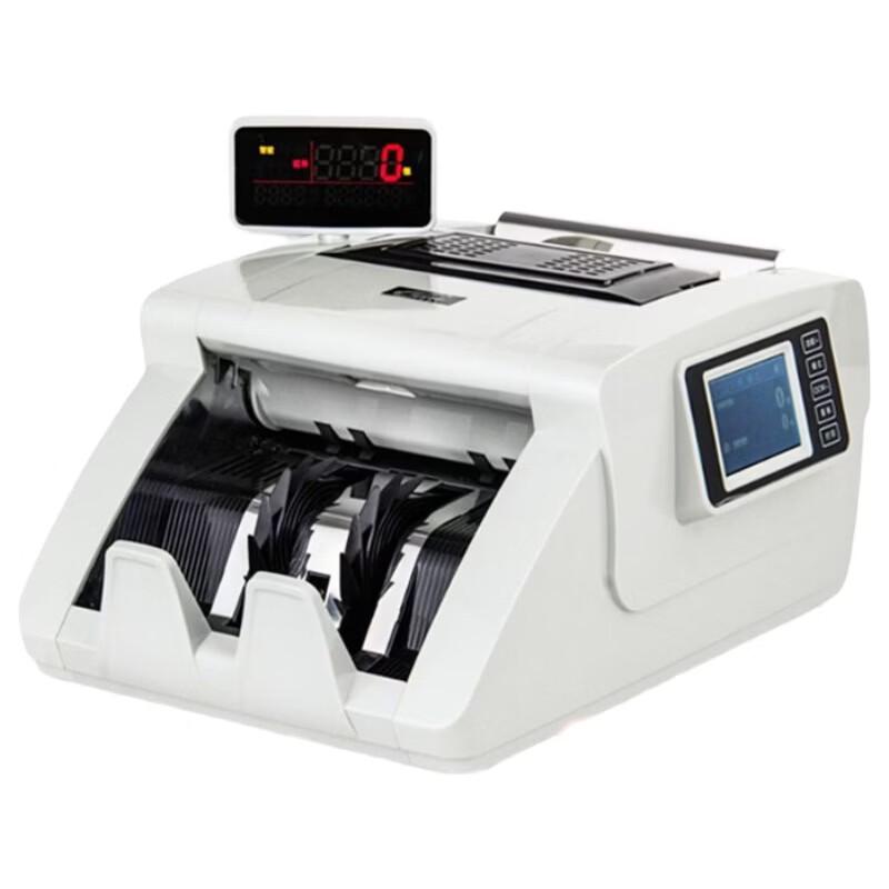 Chuanwei Smart Cash Counting Machine with Counterfeit Detection CN plug (adapter included)