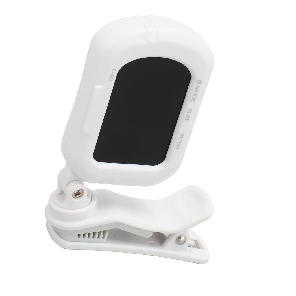Clip On Tuner with LCD Digital Display Clip On Electronic Tuner for Acoustic Guitar Electric Guitar