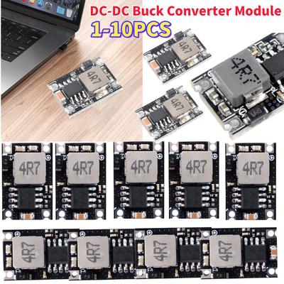 Módulo de Fuente de Alimentación Reductora CC-CC 1-10PCS 5V-30V a 3.3V 5V 9V 12V 3A Regulador de Voltaje para Batería de Coche Motocicleta