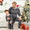 Christmas Parent-child Family Set Home Printed CHRISTMAS PAJAMAS Two-piece Set