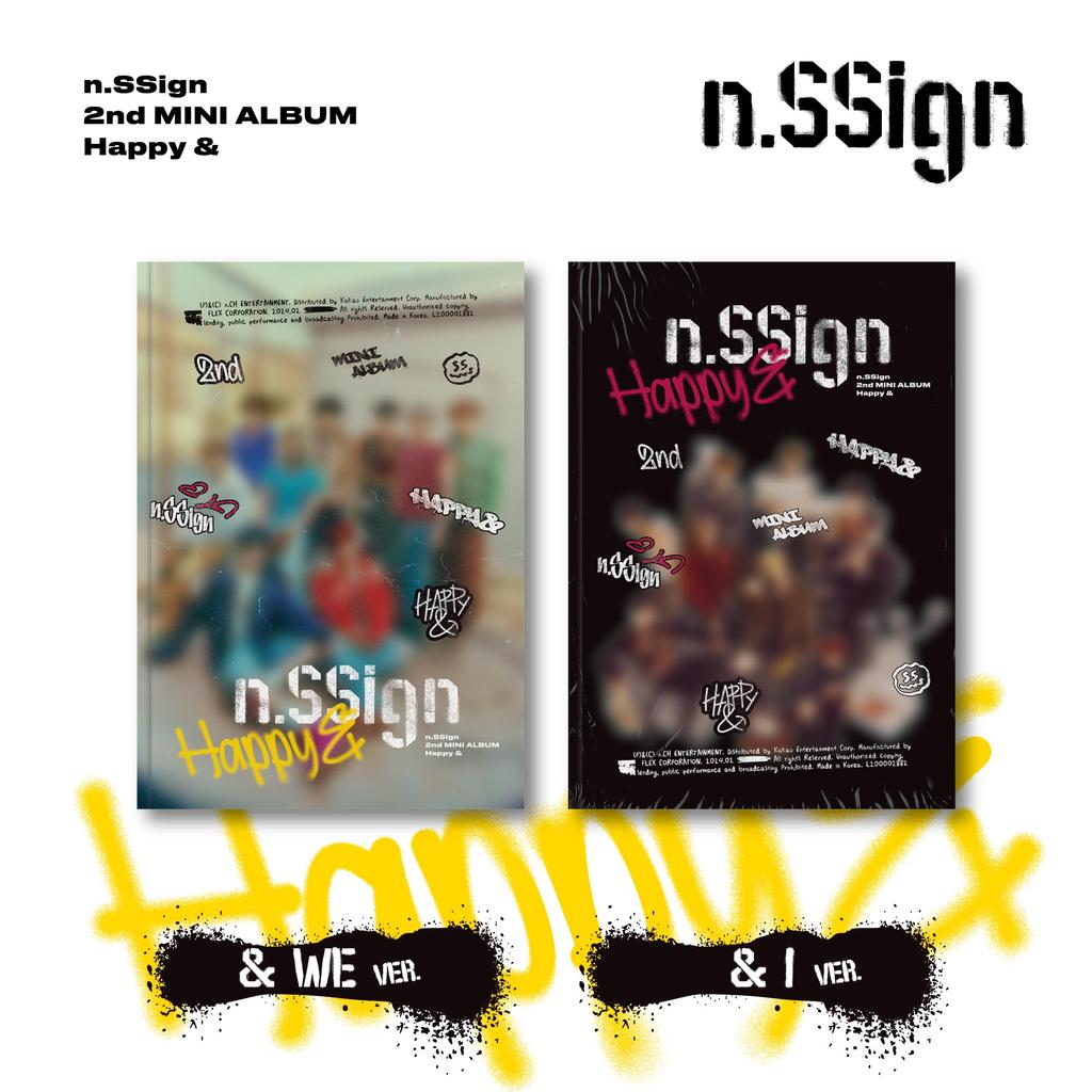 2nd Mini Album n.SSign 'Happy &' (Korean Edition)