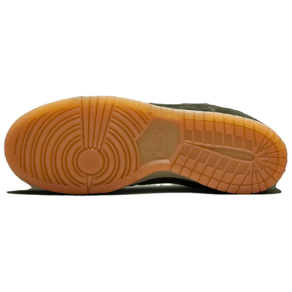 Nike Dunk SB Abrasion Resistant Low top Skateboard Shoes Unisex Olive Green HJ0367-301