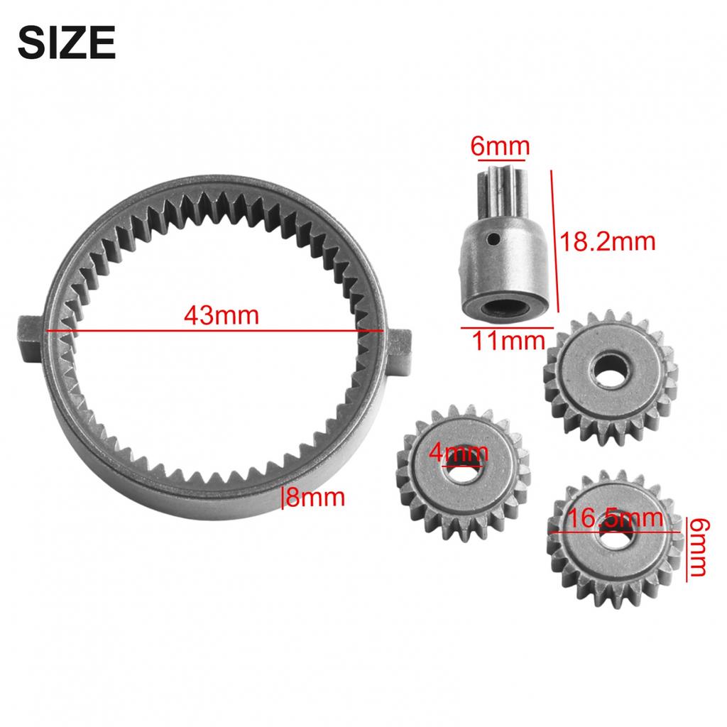 Lithium Electric Wrench Epicyclic Gear Set 7 Tooth Gear Teeth Diameter 6 5mm