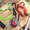 Secure Tool Holder Magnetic Carabiner Elastics Cord for Hiking Accessories Quickly Release Mechanism