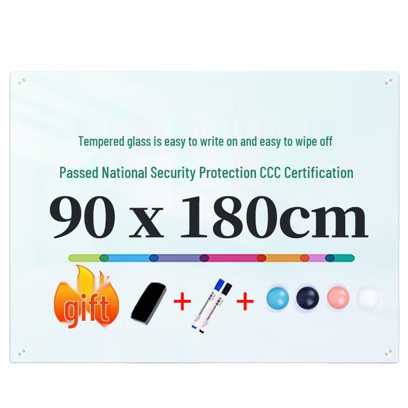 Deli 50041 Magnetic Tempered Glass Whiteboard