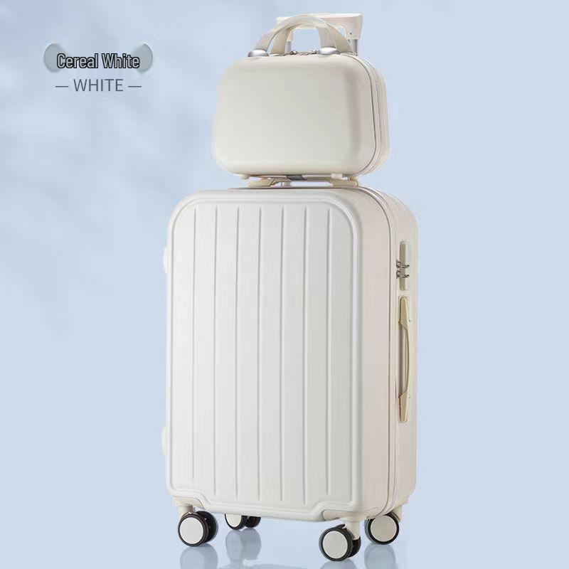 Compact High-Capacity Suitcase with Combination Lock for Men and Women