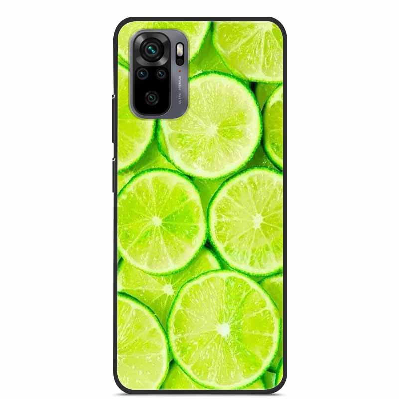 Dla Xiaomi Redmi Note 10S Case silikonowa tylna okładka etui na telefony dla Xiaomi Redmi Note10T 2021 miękki futerał uwaga 10S 10T 10 T S Coque