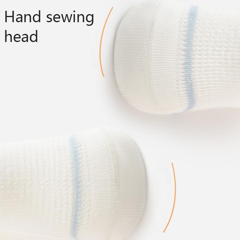 Lightweight Baby Long Socks Cool Summer Wear Baby Stockings Cotton Long Newborn Socks For Baby Girl And Boy