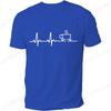 COFFEE ECG EKG MENS T-SHIRT LOVER GREAT FUNNY GIFT IDEA PRESENT CAFFEINE MEME Summer Men's Tee Top Men's Street Casual Clothing
