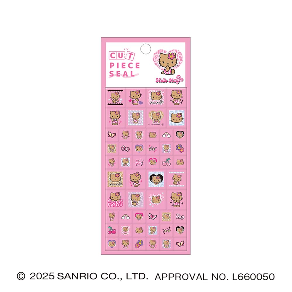 Cracks Suntan Hello Kitty Cut Peace Sticker 133256