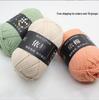 4-Ply Milk Cotton Yarn for DIY Baby Scarf & Blanket Knitting