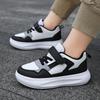 2025 Kids' Lightweight White Leather Sports Shoes - Soft Sole for Boys and Girls