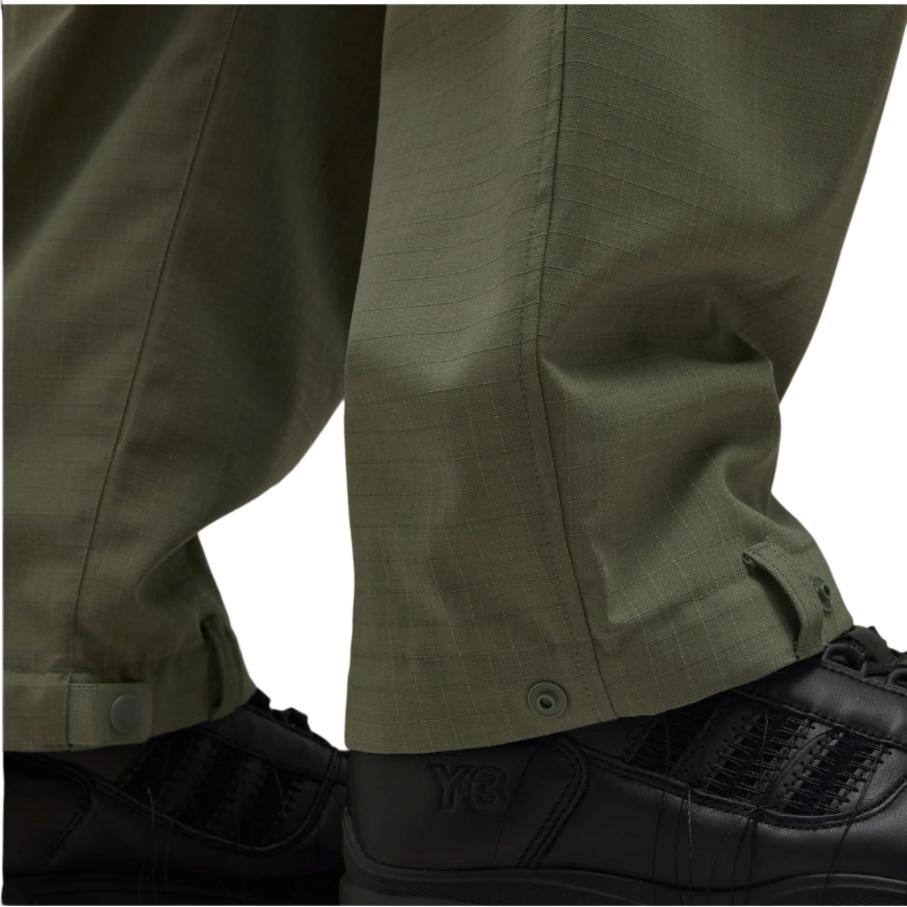 Adidas Y-3 Winter Ripstop Pants Stone Green Men Streetwear IP7664