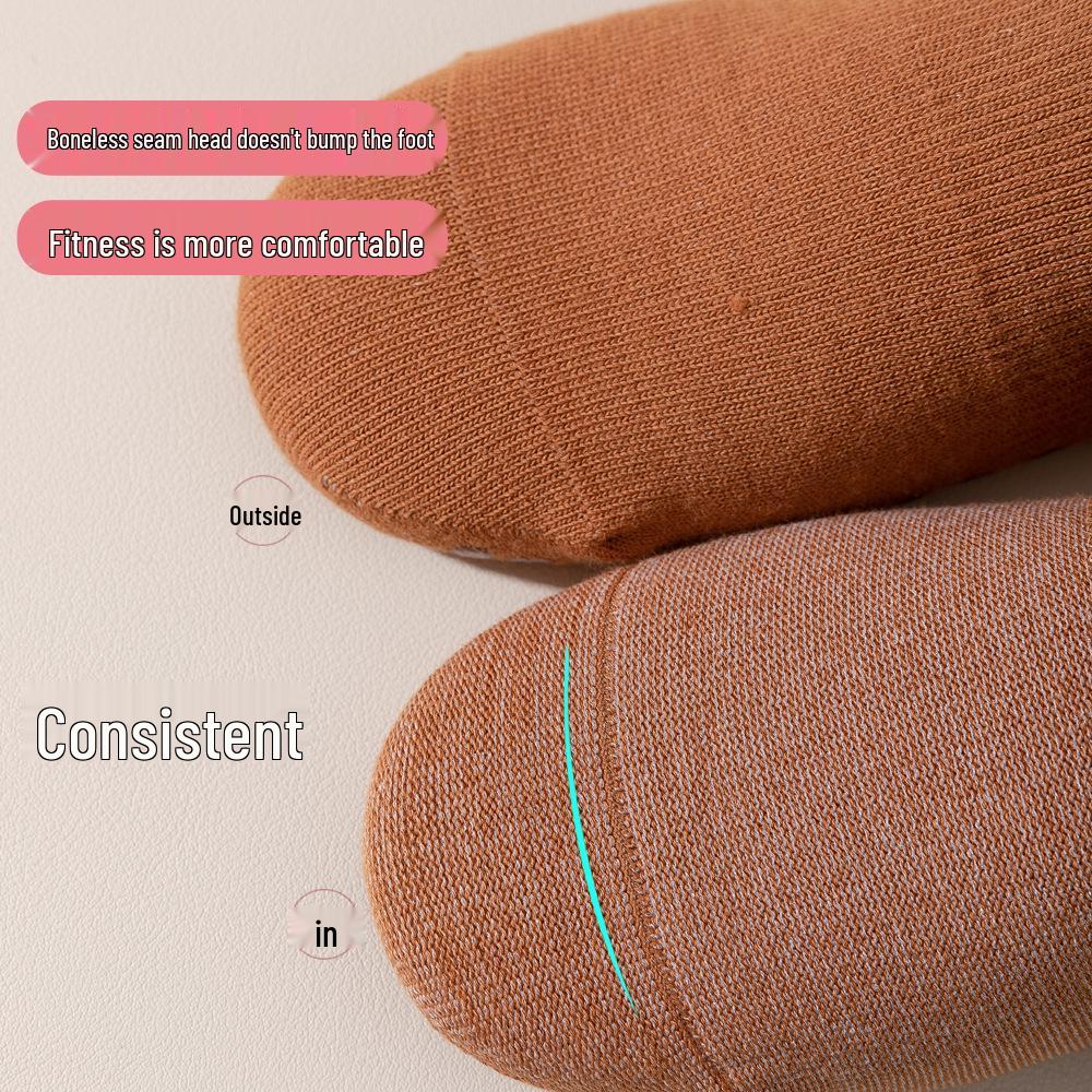 Nahtlose Damen-Kniestrümpfe mit Anti-Rutsch-Silikon für Yoga, Pilates und Fitness