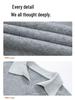 Men's Trendy Faux Two-Piece Lapel Sweater - Autumn/Winter Thickened Velvet Casual Knit Base Layer
