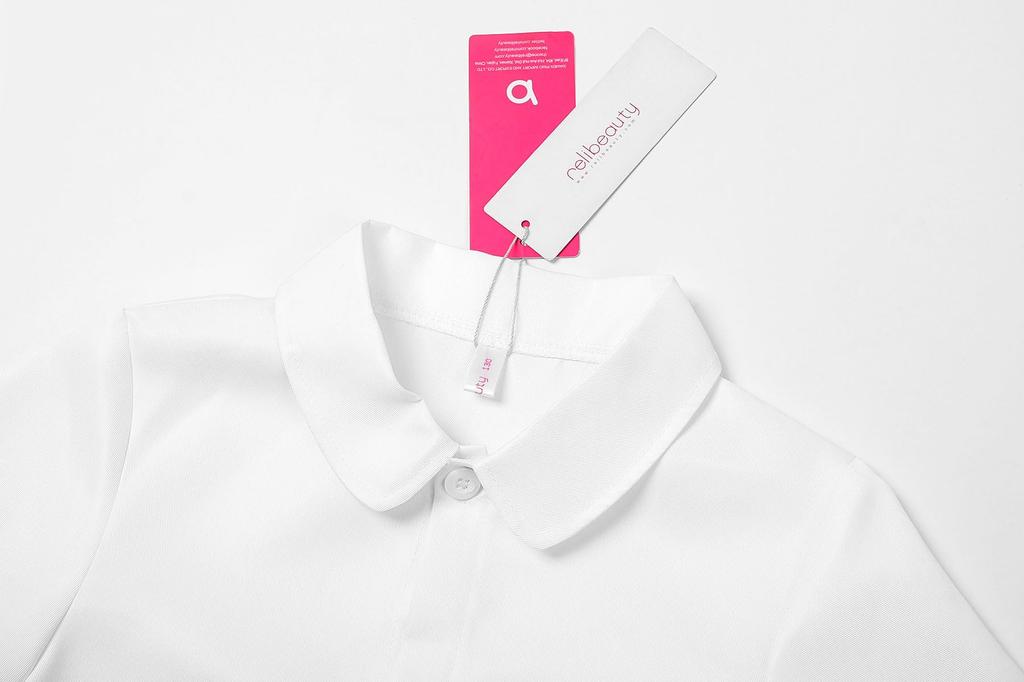 ReliBeauty Kids DoctorNurse Costume Set, White, 100 Pieces, for Kids and Girls, Perfect for Playing Doctor or Nurse, Halloween Costume, Includes