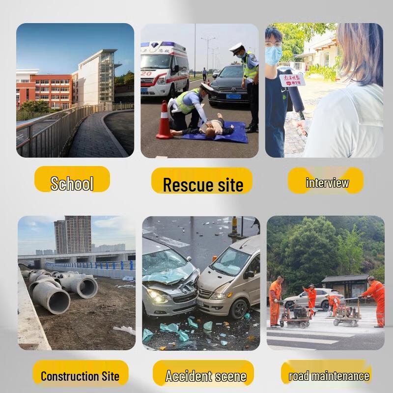 HANDUNYOU Retractable Safety Warning Tape Set
