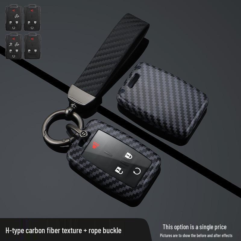 Suitable Key Cover for Chevrolet Suburban, GMC Shell, and Parallel Imported Car Keychains