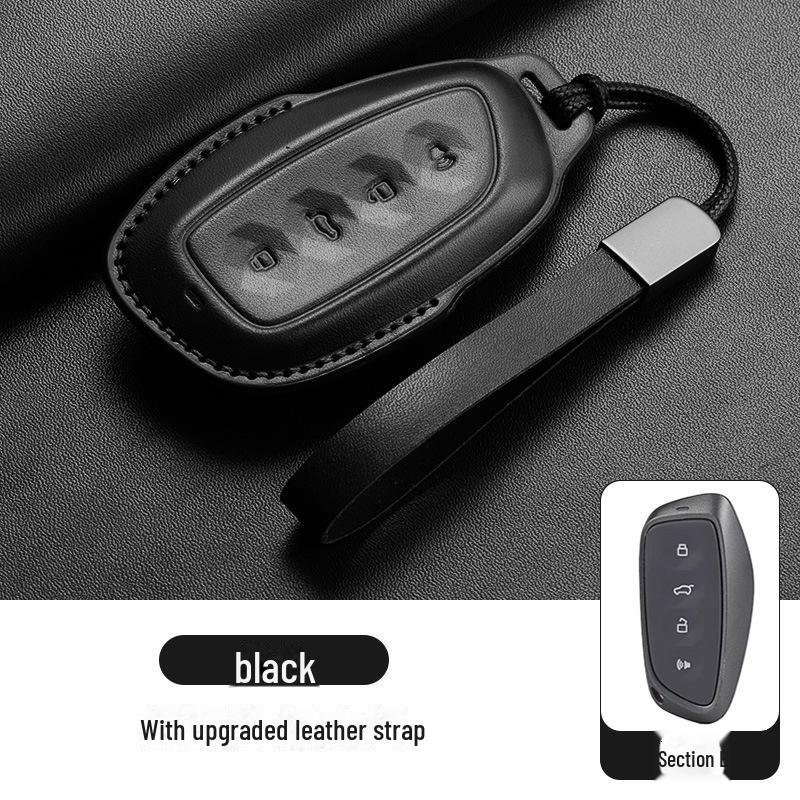 

Кожаный чехол для ключа Great Wall Haval H6 Coupe для H2S/M6/F5/H4 Big Dog F7X и пряжка для автомобильной сумки Haval