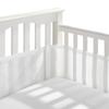 Breathable Mesh Crib Liner for Standard-Size Cribs (1 Panel 340x30 cm + 1 Panel 160x30 cm)