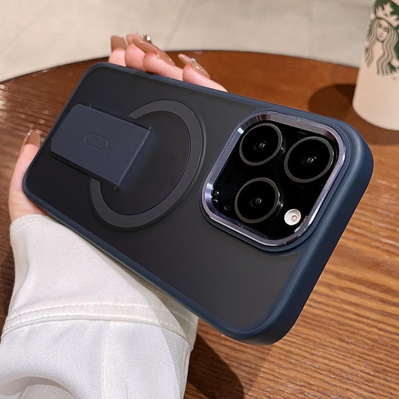 Extreme Sound Bracket Suitable for IPhone 17 Magnetic Phone Case Apple 16 Skin Matte 15 Metal Lens Protection Case