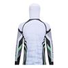 Mens Hooded Zip-Up Fishing Shirt UV Protection Quick Dry Breathable Long Sleeve Outdoor Sun Top