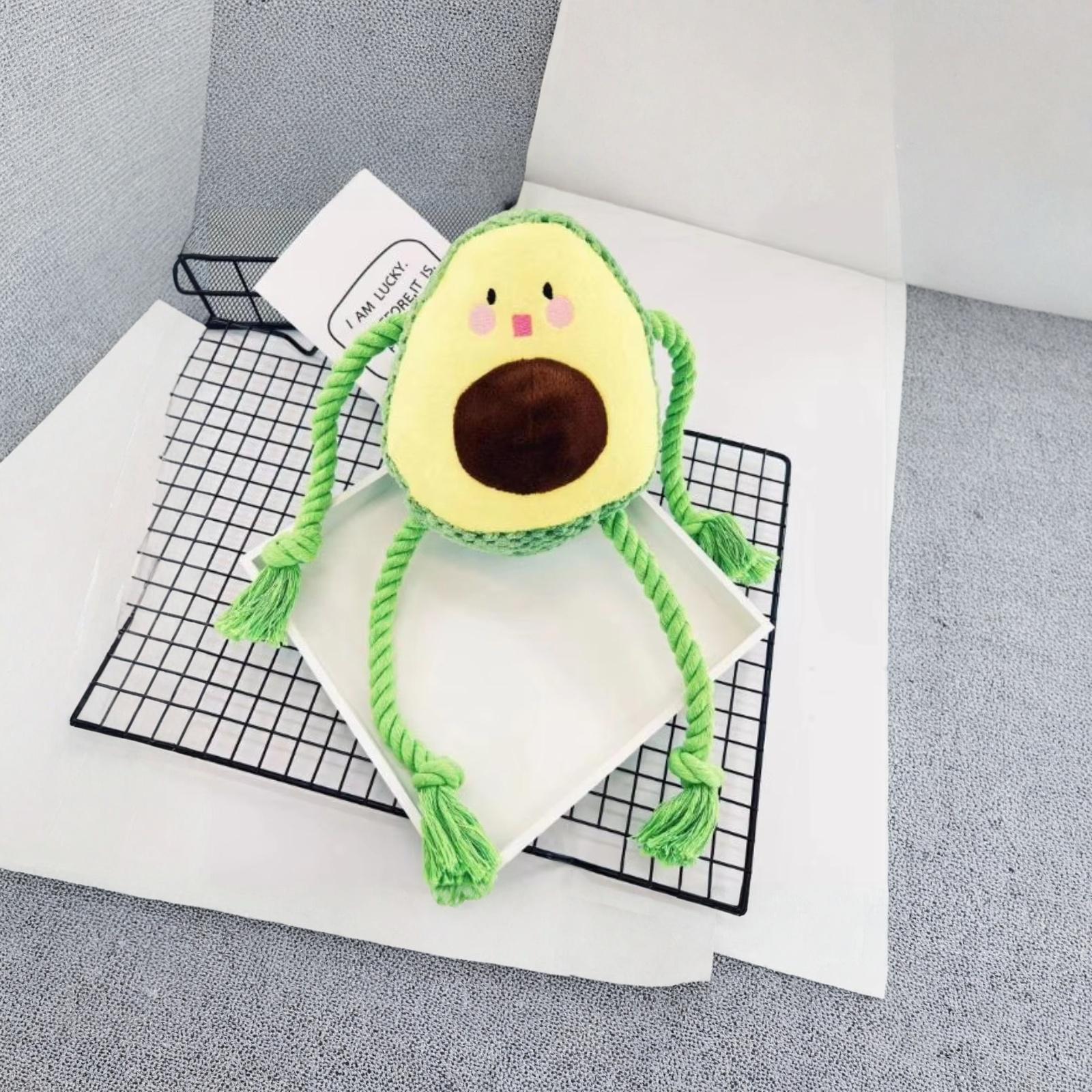 

Plush Dog Toy Squeaky Cushion Toy for Puppy Dogs Cats one size зелёный