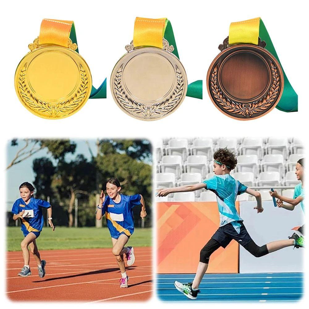 1Pcs Gold/Silver/Bronze Competition Award Sports Reward  for Competitions Party Race
