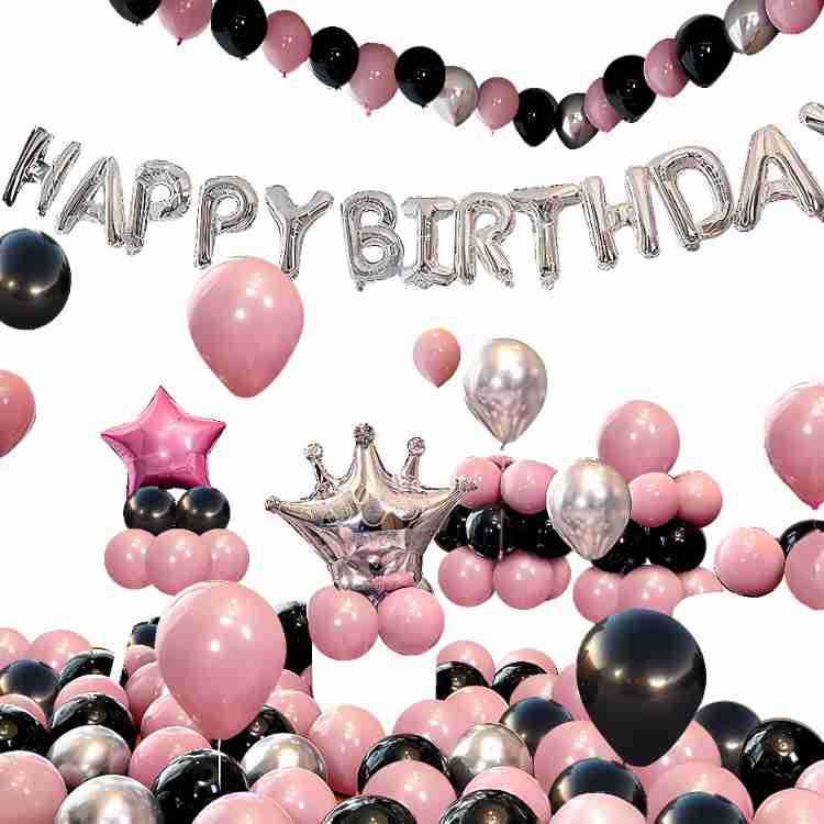 Happy Birthday Scene Arrangement Ornaments Balloon Set Props Premium Atmosphere Party Background Wall Package Batch
