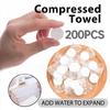 Toalhas Comprimidas Descartáveis Toalhas Comprimidas Portáteis Adequadas para Viagens ao Ar Livre Vida Diária Ferramenta de Limpeza Facial, Adequado para hotéis e casas