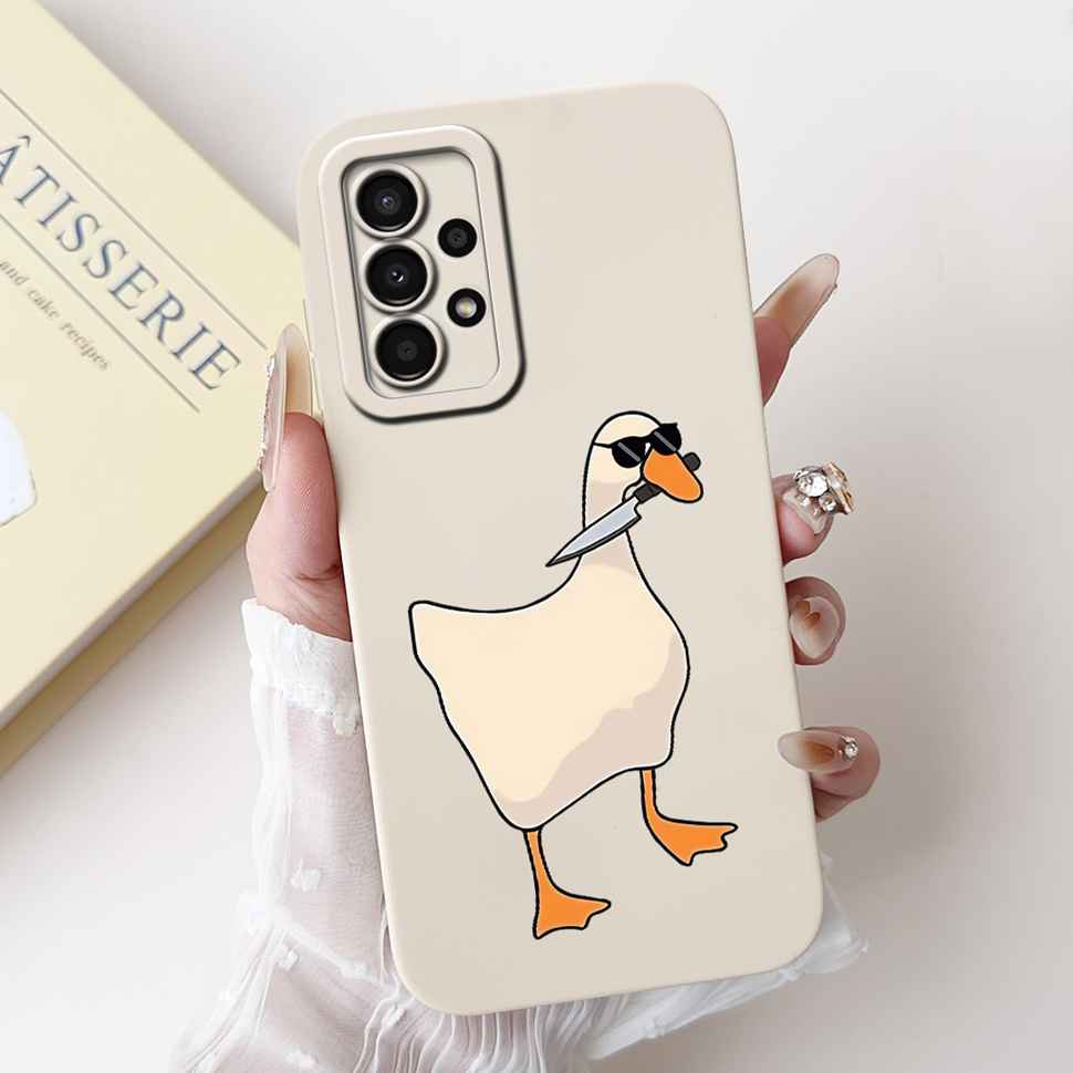 For Samsung Galaxy A53 5G 6.46" Case Fashion Painting Soft Silicone TPU Cover For Samsung a53 A53 5G SM-A5360 Cartoon Phone Case