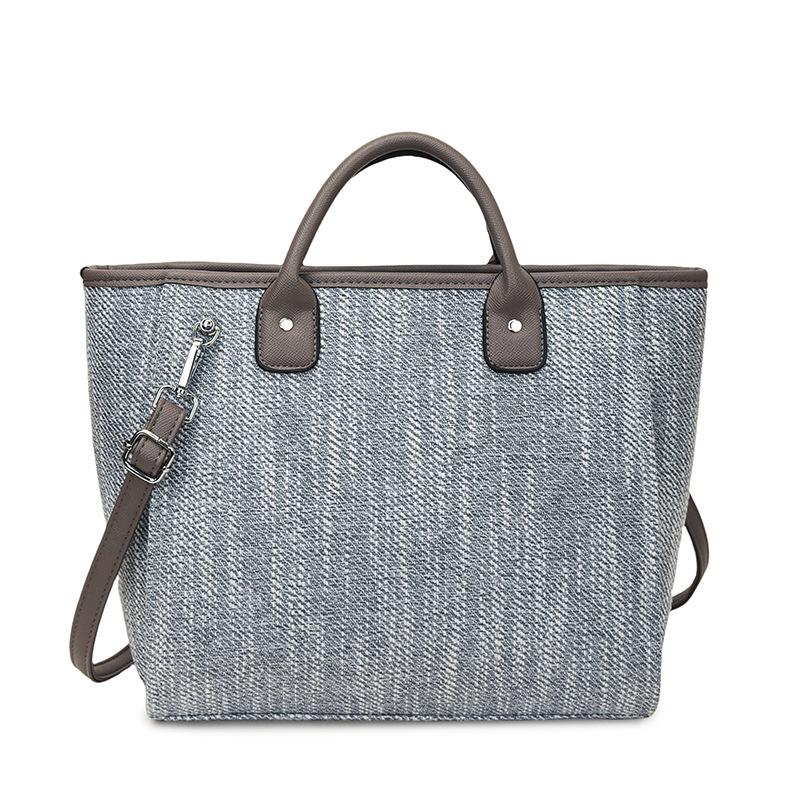 Stylish new bucket bag large capacity portable shoulder messenger tote bag