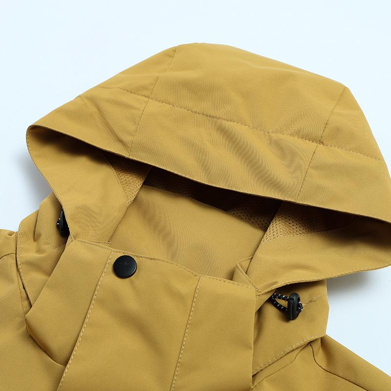 Spring and Autumn Men's and Women's Outdoor Single-layer Windproof Charge Single Clothes