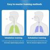 Silicone Respiratory Trainer Adjustable Resistance Respiratory Training Tools  Fitness