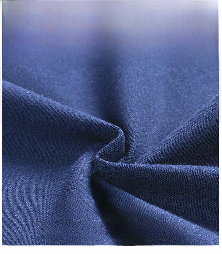 Pánské pyžamo z čisté bavlny – volné, velké velikosti na jaro a podzim, univerzální pro domácí i venkovní nošení.