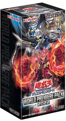 OCG Duel Monsters PACCHETTO PREMIERE MONDIALE 2022 BOX CG1834 Yu-Gi-Oh!