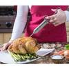 Professional 60ml BBQ Frying Syringe Stainless Steel Grill Marinade Meat Flavor Indoor Ourdoor Barbecue Supplies