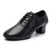 Women Modern Dance Shoes  Girls Latin Waltz Salsa Beginner Practice Dance Shoes PU Leather Dance Shoes Heeled 5CM