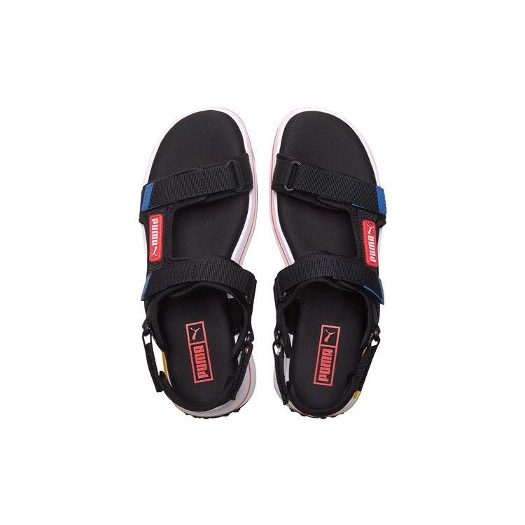 Puma Future Rider Sandal Black Star Sapphire Unisex Sneakers Popy-Red 372318-04