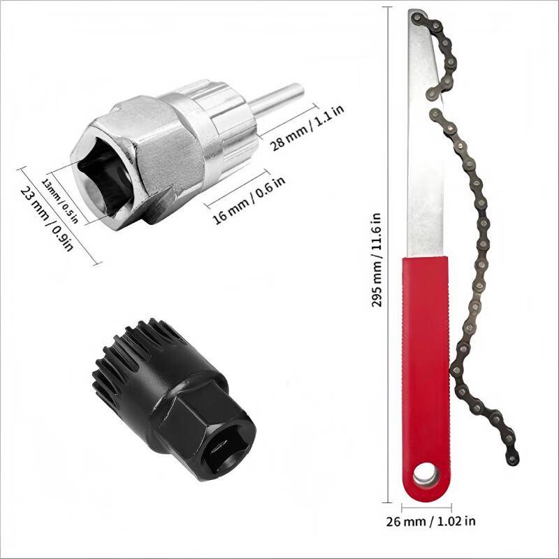 

Bicycle Chain & Flywheel Removal Tool Kit