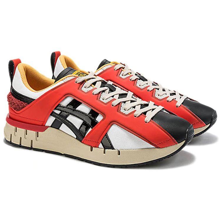 Onitsuka Tiger Fabilac Lightweight Comfortable Slip-Resistant Durable Balanced Low-Top Casual Shoes Unisex Casual Shoes White Orange 1183A775-100